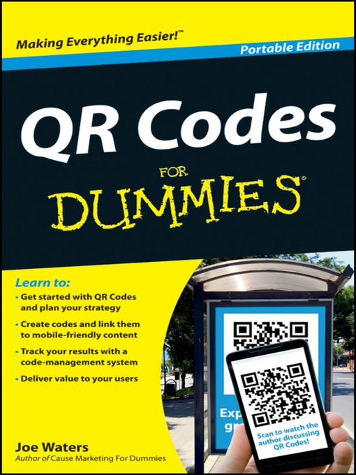 Title details for QR Codes For Dummies by Joe Waters - Available